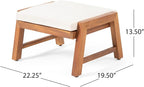 Temecula Outdoor Ottomans with Cushion - Image 3