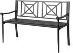Giantex Metal Outdoor Bench by Giantex
