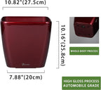 Dexceder 11x10 Self Watering Planter Indoor Outdoor, Inner Mat Design, - Image 3