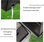 QPEY Window Box Planter, 10 Pack 17 Inch Plastic Flower Box - Image 3