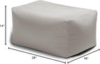 Jaxx Leon Outdoor Bean Bag Ottoman - Image 3
