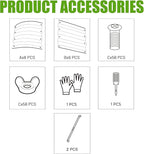 SnugNiture 2 Pcs 6x3x1ft Raised Garden Bed Kit, Outdoor Oval Metal Garden - Image 7