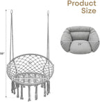 Athena Collection Hammock Chair Hanging Swing Chair - Image 2