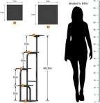 5 Tier Plant Stand Indoor, Plant Shelf - Image 3