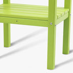 WestinTrends Malibu 36" Outdoor Adirondack HDPE 2-Tier Patio Side Table - Image 8