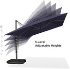 PURPLE LEAF 10'×13' Patio Umbrella - Image 4