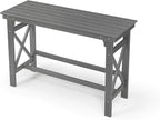 41" Outdoor Bar Table, HDPE Adirondack Outdoor Bar Table, All Weather Outside - Image 9