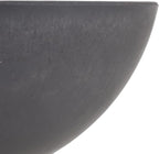 PSW Pot Collection M30DC 12-inch Plastic/Stone/Wood Composite Low Bowl Planter - Image 3