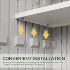 Aoxun 35 Cu.Ft Outdoor Storage Shed - Image 3