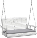 VINGLI Outdoor 4 FT Porch Swing, Heavy Duty 880 LBS Wooden Patio Swings by VINGLI
