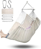 ADVOKAIR Hammock Chair Large 70.9"x47.2", 32% Bigger XXL Hanging Swing Chair by ADVOKAIR-ChillNaturally