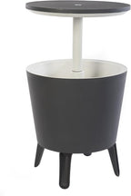 Keter Modern Cool Bar Outdoor Patio Furniture and Hot Tub Side Table by Keter