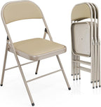 VINGLI 4 Pack Folding Chairs by VINGLI