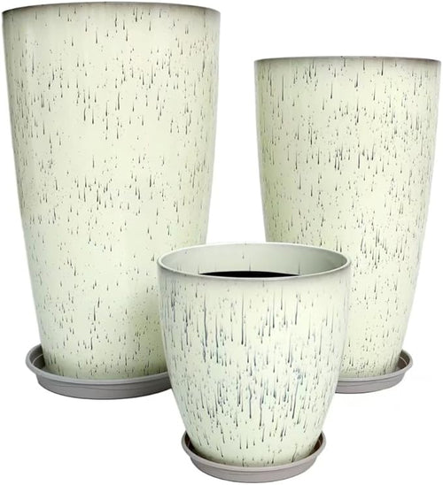 24, 11 Inch Large Plastic Planters by MinCHI257