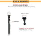 Replacement Stakes for Bulbs Solar Lawn lights, Solar String Light Stakes for - Image 2