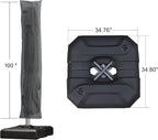 PURPLE LEAF 9'×9' Patio Umbrella - Image 3