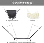 SUNCREAT 2-in-1 Convertible Portable Double Hammock - Image 3