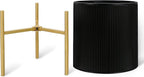 ARNIS Modern Plant Pots, Large Size Metal Pots - Image 2