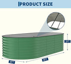 Garvee 2 Pack Galvanized Raised Garden Beds - Image 2
