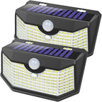 HMCITY 120 LED Outdoor Solar Lights by LightingUpYourLife