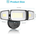 Olafus 80W Flood Lights Outdoor, Switch Controlled 8000LM LED Security Lights - Image 9