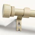 Antique White Curtain Rods for Windows 28 to 48 Inches Heavy Duty Adjustable 1" by Unknown