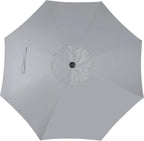Blissun 9' Outdoor Patio Umbrella, Outdoor Table Umbrella, Yard Umbrella - Image 3