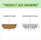 hehimhis 2 Pack 24 Inch Window Planter Box - Image 4