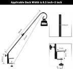 FEED GARDEN 31 Inch Heavy Duty Deck Hook - Image 3