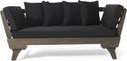 Merax Outdoor Patio Daybed Sofa, 3-Seat Sofa - Image 5