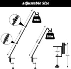 FEED GARDEN [Upgrade Version 2 Pack Bird Feeder Hanger Adjustable 43 Inch Deck - Image 2