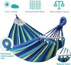 MOSFiATA Hammocks Portable Camping Hammock Upgraded 550lb Comfortable Fabric - Image 2
