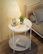 EKNITEY 2 Tier End Table - Image 2