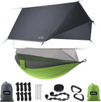 Sunyear Camping Hammock, Portable Single & Double Hammock by SleepSafeSwingFree