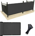 UPGRADE Privacy Screen 3' x 10' Fence Commercial Shade Cover by UPGRADE