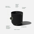 Veradek Mason Series Lima Planter - Image 2