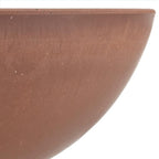 PSW Pot Collection M20TC 8-inch Plastic/Stone/Wood Composite Low Bowl Planter – - Image 3