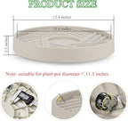 2 Pack Plant Caddy with Wheels, Flower Pot - Image 3