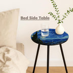 Outdoor Side Table Set of 2 Patio Side Tables - Image 9