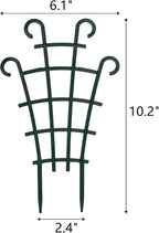ZEAYEA 24 Pack Trellis for Potted Plants, Plastic Small Trellis for Pot - Image 2