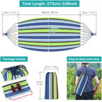 MOSFiATA Hammocks Portable Camping Hammock Upgraded 550lb Comfortable Fabric - Image 3