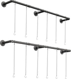 Plant Haning Rod, 2 Pack Hanging Planters - Image 8