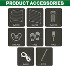 SnugNiture 2 Pcs 6x3x1ft Raised Garden Bed Kit, Outdoor Oval Metal Garden - Image 7