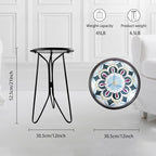 LIFFY Outdoor Side Table, Home Decorative Plant Stand & End Table Outside - Image 3