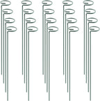 HiGift 20 Pack 24 Inch Plant Support Stakes, Single Stem Flower Support Stakes by HiGift