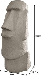 EMSCO Group Easter Island Head Statue – Natural Granite Appearance – Made of - Image 5