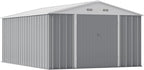 Greesum 10×14 FT Outdoor Storage Shed, Metal Storaged Sheds Without Floor by BuynowfromGreesum