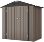 Patiowell 6x4 FT Outdoor Storage Shed, Garden Tool Storage Shed by Patiowell