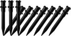 10 Pack Solar Light Stakes Replacement, Flickering Flame ABS Reinforced Ground by Unknown
