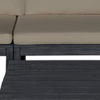 SAFAVIEH Outdoor Collection Lynwood Dark Slate Grey and Taupe Modular Outdoor - Image 4
